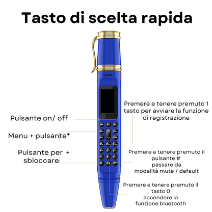 TELEFONO CELLULARE IN FORMA DI PENNA